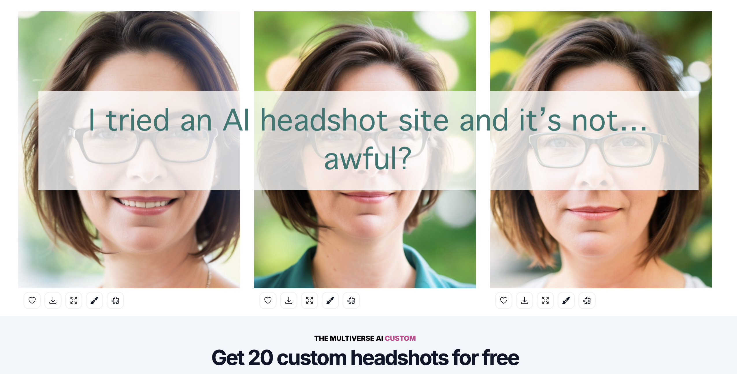 I tried an AI headshot site and it’s not… awful?
